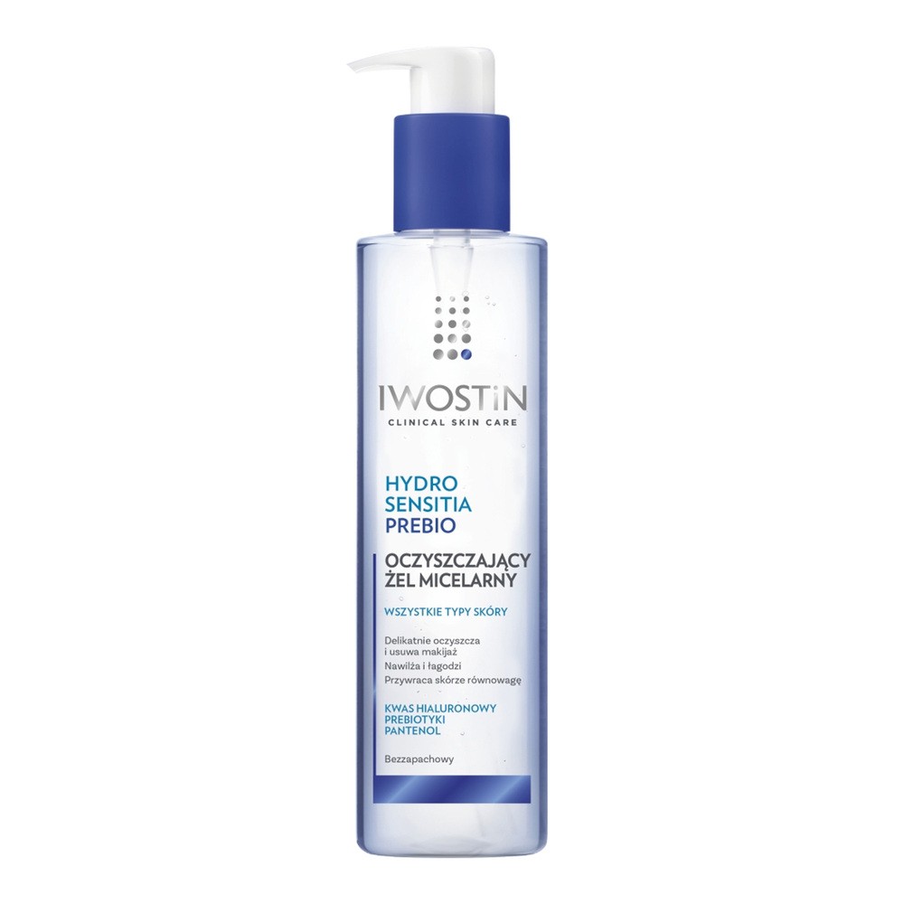 OMEGA PHARMA INTERNATIONAL NV Iwostin Hydro Sensitia PREBIO Oczyszczający żel micelarny 200 ml