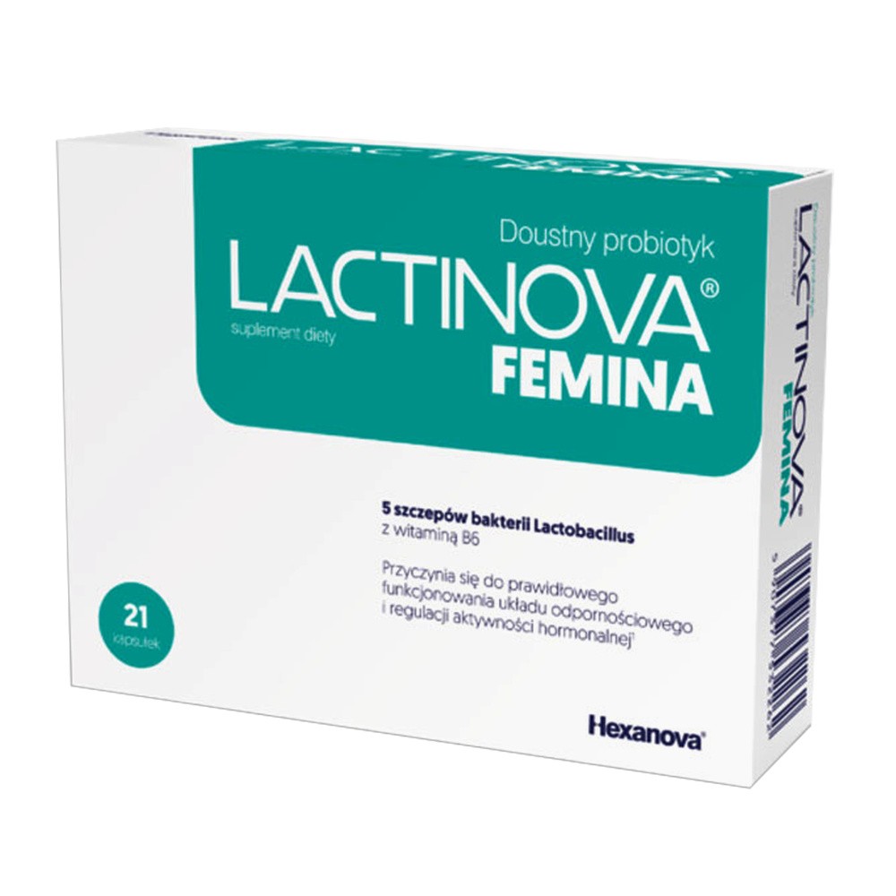 HEXANOVA LACTINOVA FEMINA, 21kaps.