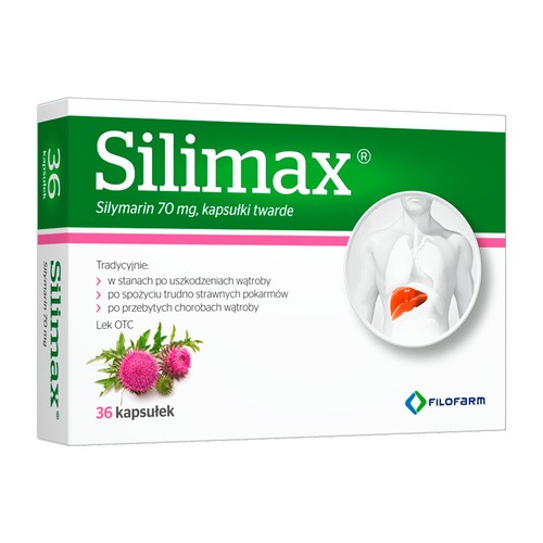 Filofarm Silimax 70 mg x 36 kaps