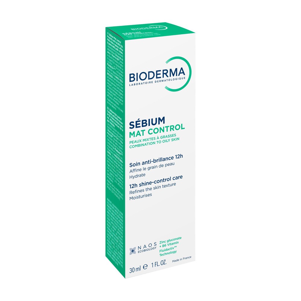 Bioderma sebium mat Control Shine-Control Moist uriser 30 ML BF-3401381682361_Vendor