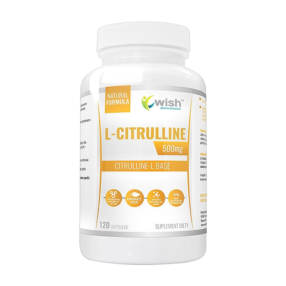 WISH WISH L-Citrulline 500mg 120caps