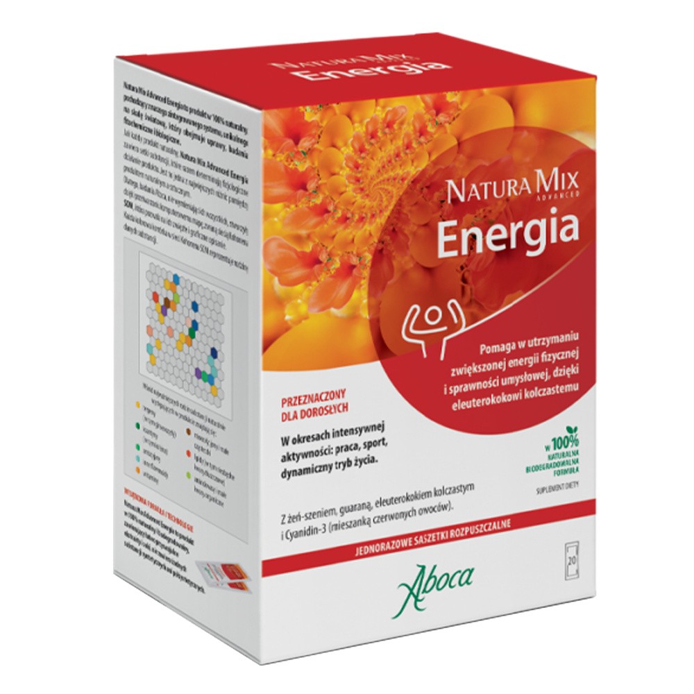 Aboca Polska Natura Mix Energia 20 saszetek 3741121