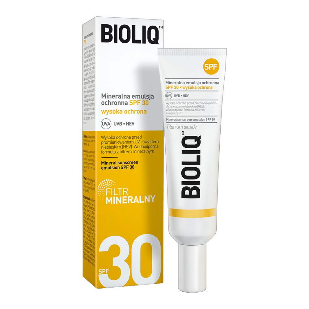 Aflofarm Bioliq SPF30 mineralna emulsja ochronna 30 ml