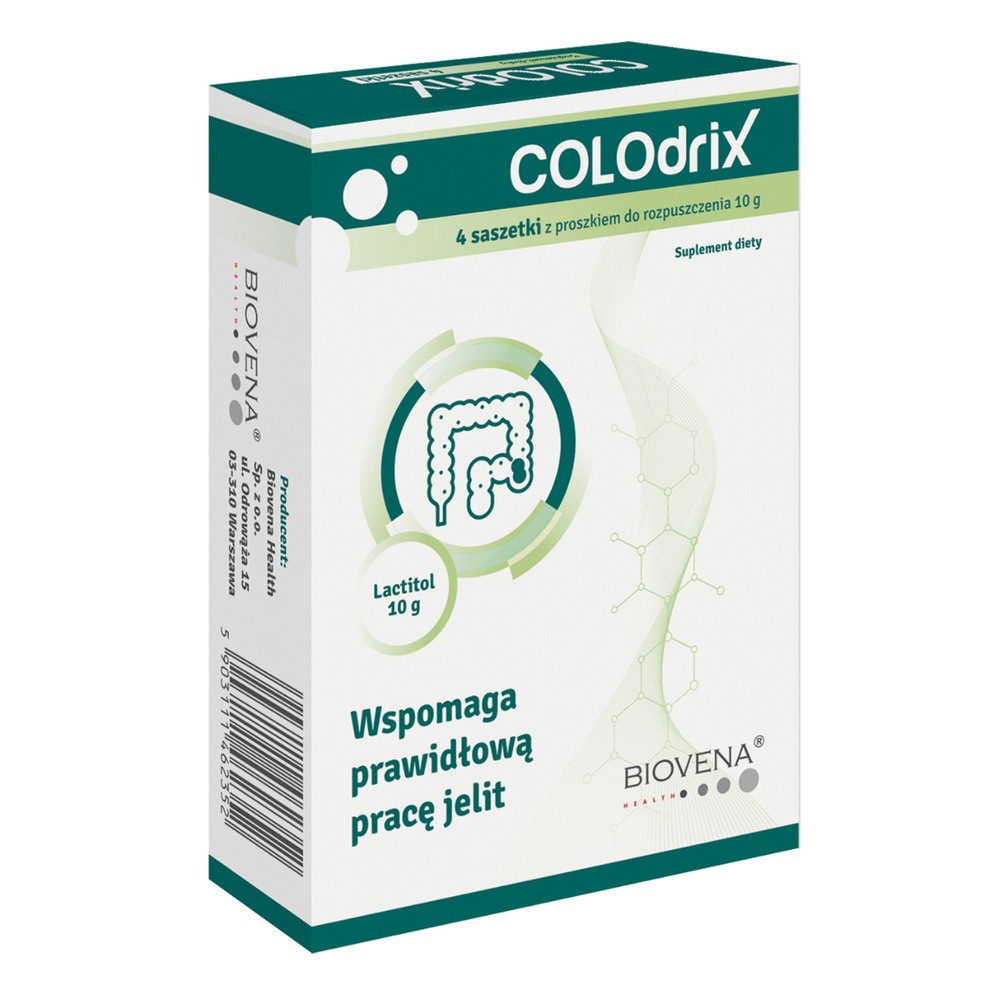 Colodrix proszek do rozpuszczenia 10 g x 4 saszetki