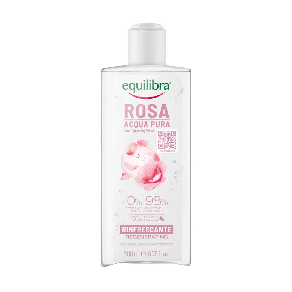 EQUILIBRA RÓŻA Odświeżajaca woda Tonik 200ml.&