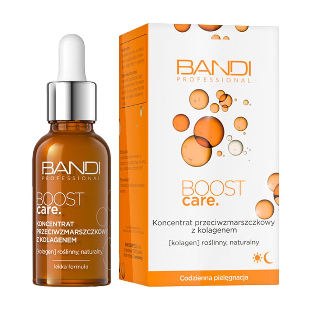 Bandi Boost Care, koncentrat przeciwzmarszczkowy z kolagenem, 30ml