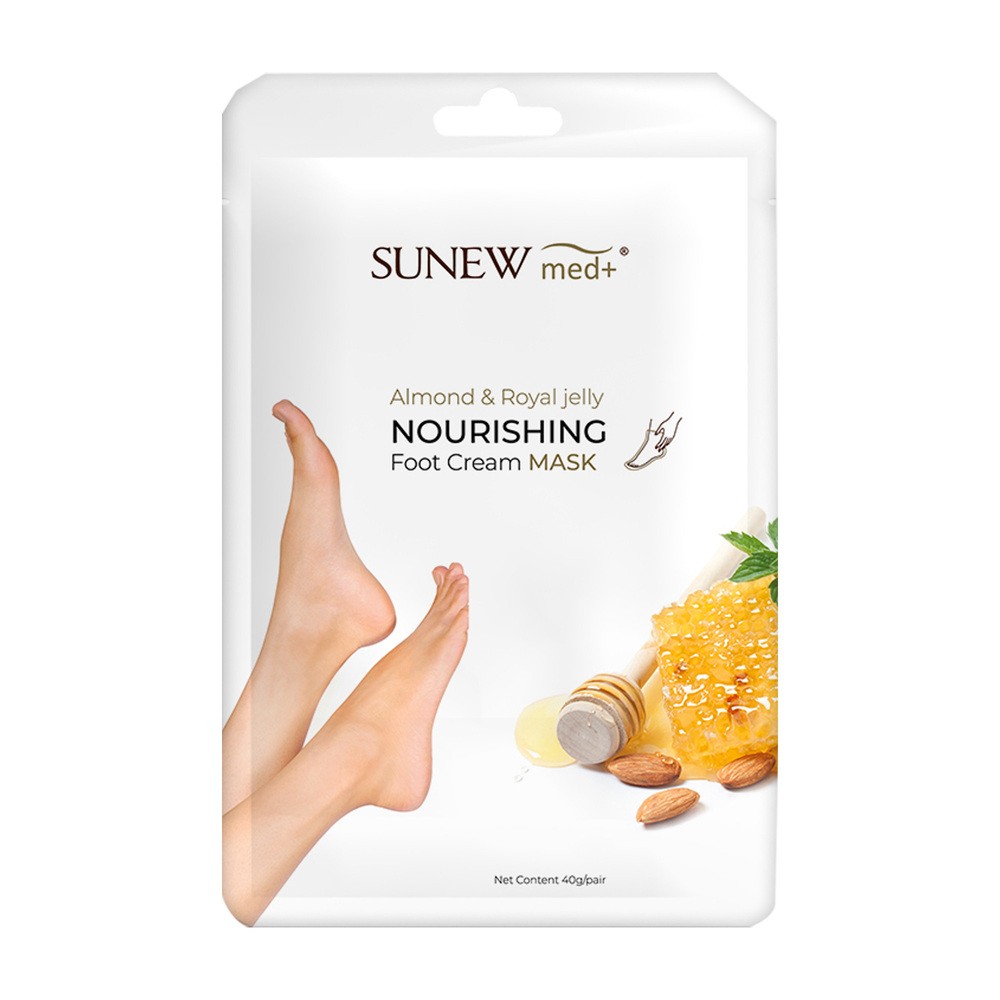 SUNEWmed+ SunewMed+ Maska do stóp z olejkiem ze słodkich migdałów i mleczkiem pszczelim 54 ml DER-00491
