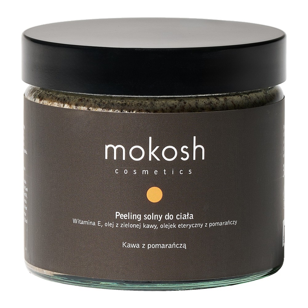 Mokosh, Body Salt Scrub Coffe & Orange, peeling solny do ciała Kawa z Pomarańczą, 300 g