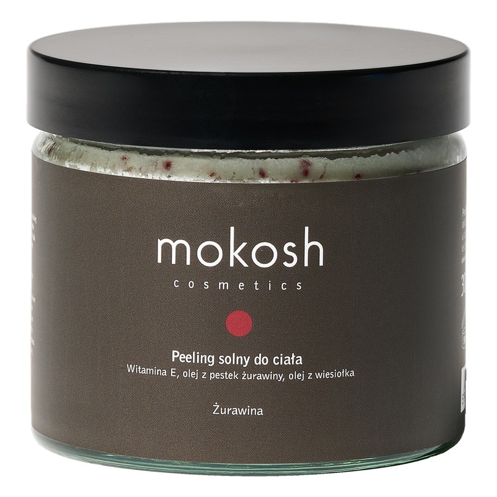 Mokosh Cosmetics Peeling solny do ciała Żurawina - Mokosh Cosmetics Body Salt Scrub Cranberry Peeling solny do ciała Żurawina - Mokosh Cosmetics Body Salt Scrub Cranberry