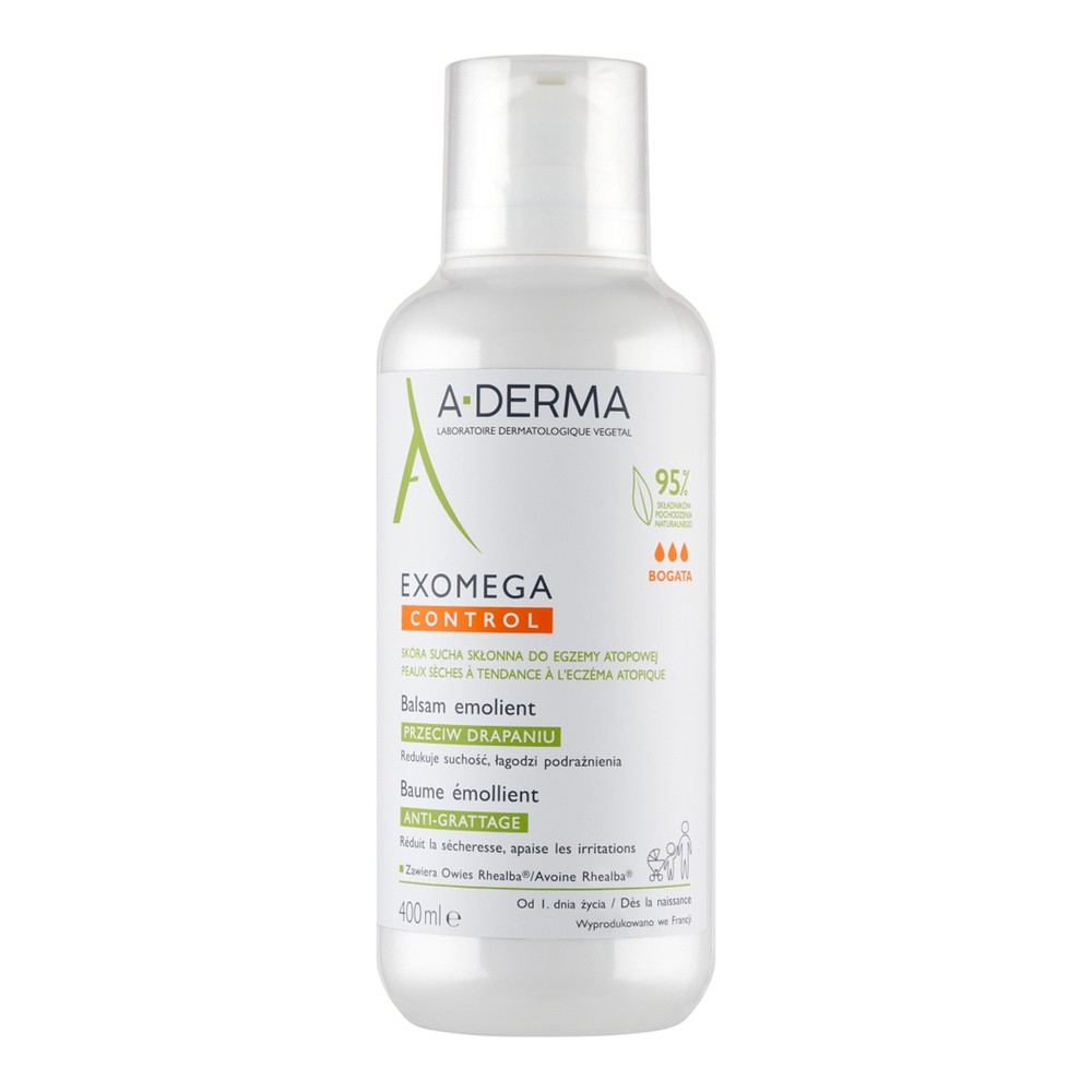 A-derma Exomega Control balsam emolient 400 ml