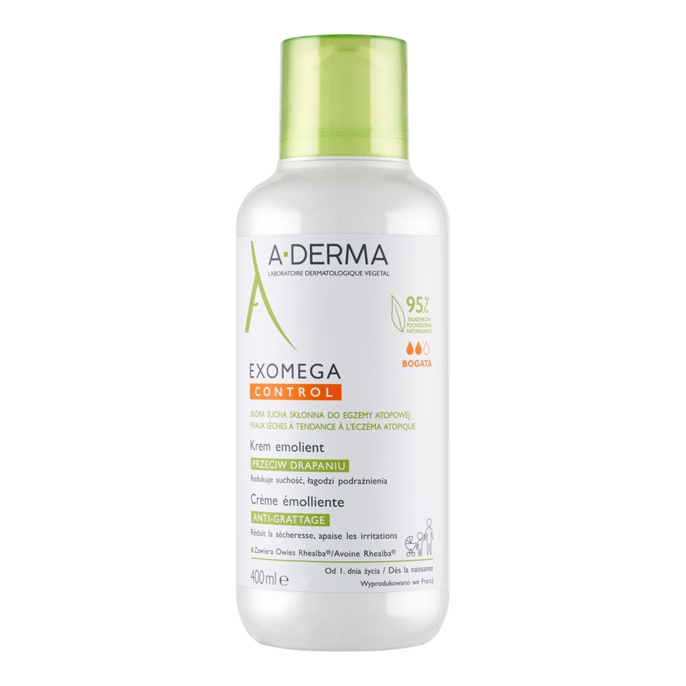 A-DERMA Exomega Control Krem, 400ml