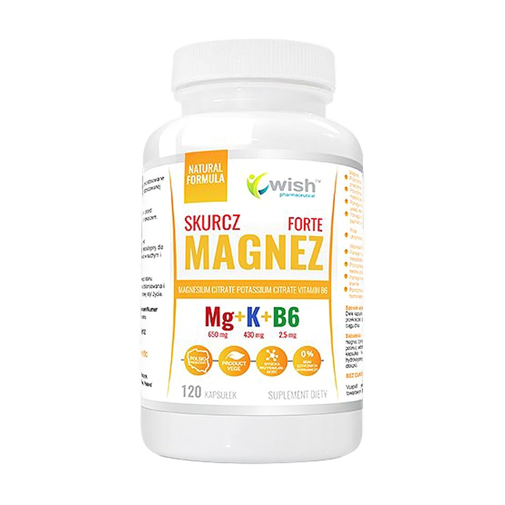 ALTO PHARMA Skurcz Magnez Mg+K+B6 120 Kapsułek