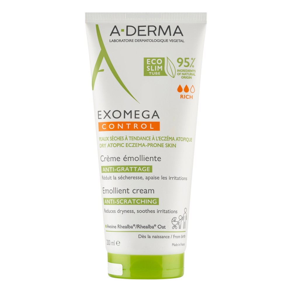 Pierre Fabre A-DERMA EXOMEGA CONTROL Krem emolient - zmiękczający, 200ml