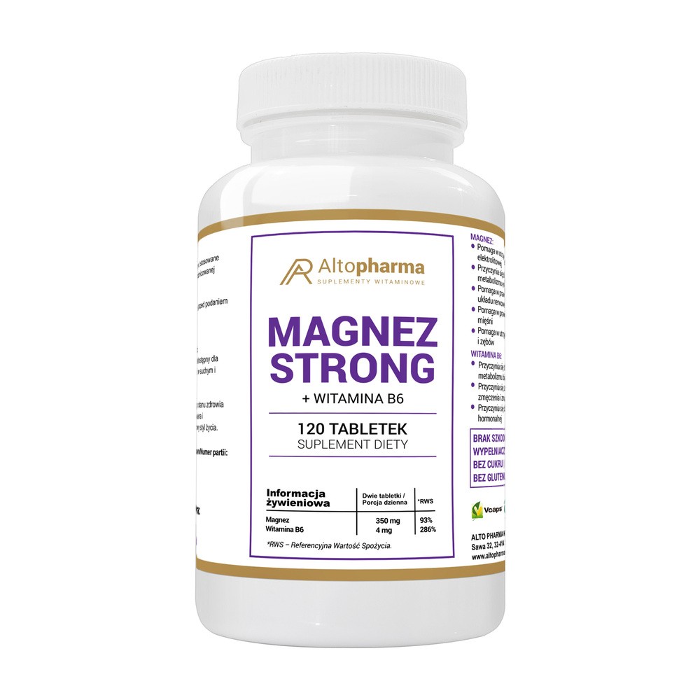 Altopharma, Magnez Strong, 120 Tabletek