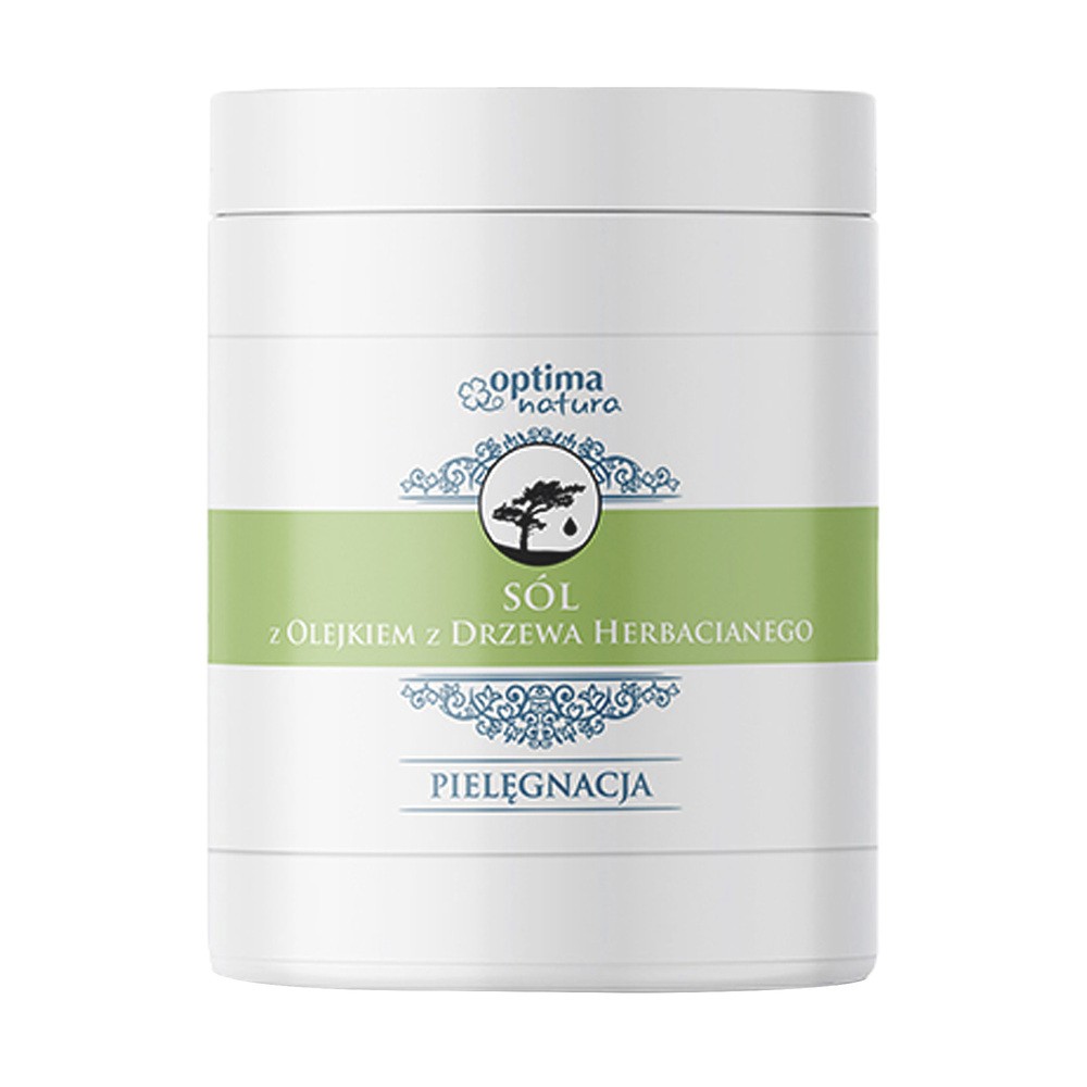 Optima NATURA Naturalna Sól Jodowo-bromowa Pielęgnacja z Olejkiem z Drzewa Herbacianego 1 kg