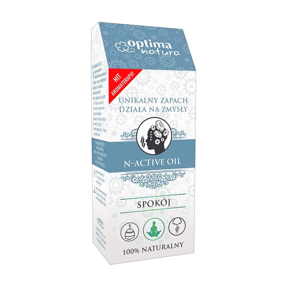 OPTIMA NATURA Olejek eteryczny N-Active Oil Spokój Naturalny olejek 20 ml TOW018154