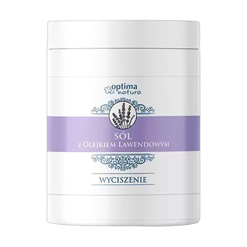 Optima NATURA Naturalna Sól jodowo-bromowa Wyciszenie z Olejkiem z Lawendy 1 kg