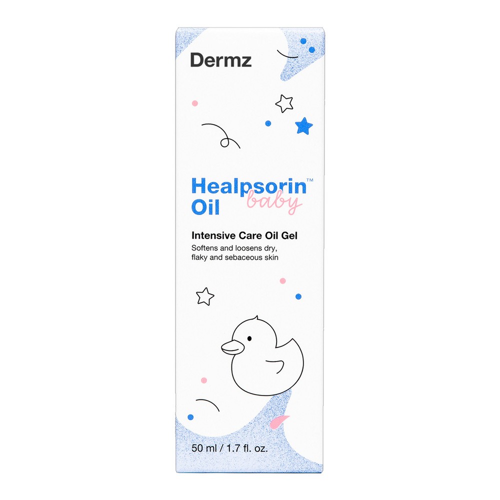 Hermz Laboratories Healpsorin Baby olejek żelowy na ciemieniuchę 50 ml 7081624