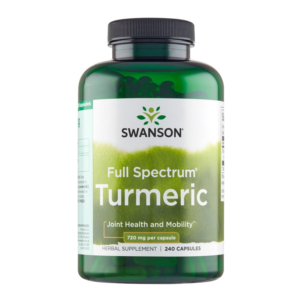 SWANSON Health Products Turmeric 240 kaps