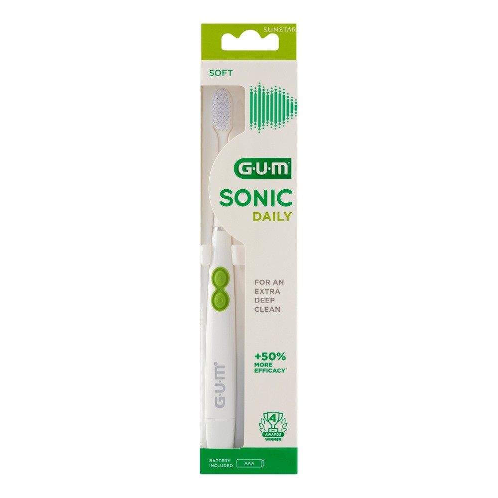 Sunstar GUM Sonic Daily Biały