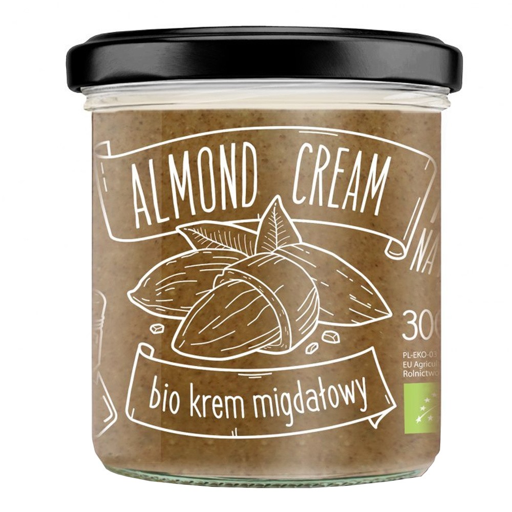 Diet-Food Masło Migdałowe ALMOND BUTTER 300g EKO MIPMASMIGDALO