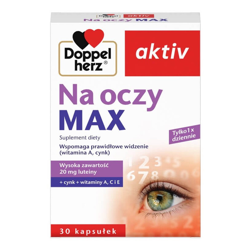 Doppelherz Aktiv Na Oczy Max 30 Kapsułek