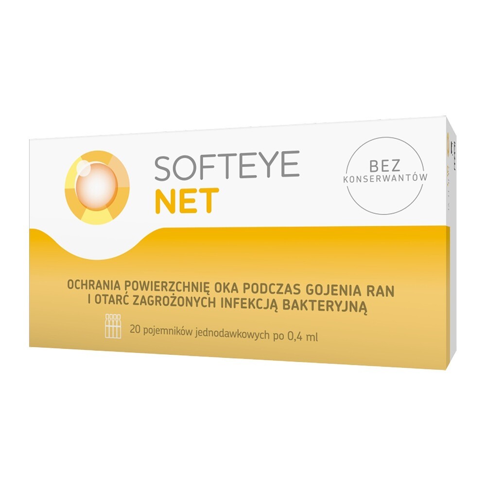 Softeye Net Żel Do Oczu 20 Poj. po 0,4 ml