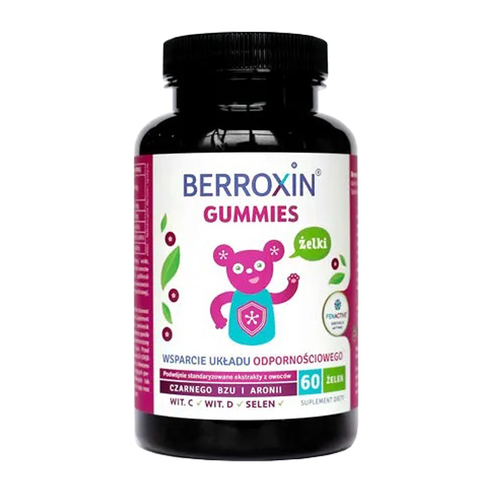 ARONPHARMA SP. Z O.O. Berroxin Gummies 60 żelek 3814741