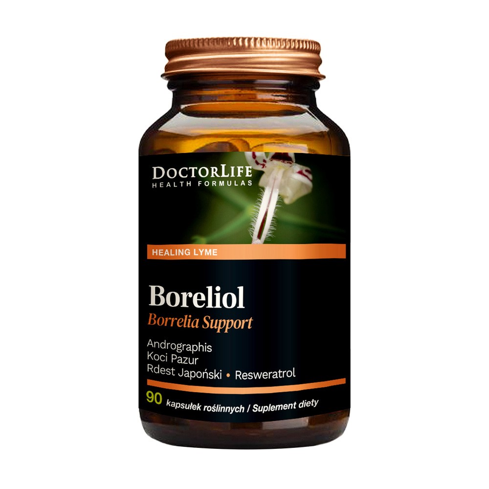 Doctor Life Boreliol Borrelia Support suplement diety 90 kapsułek