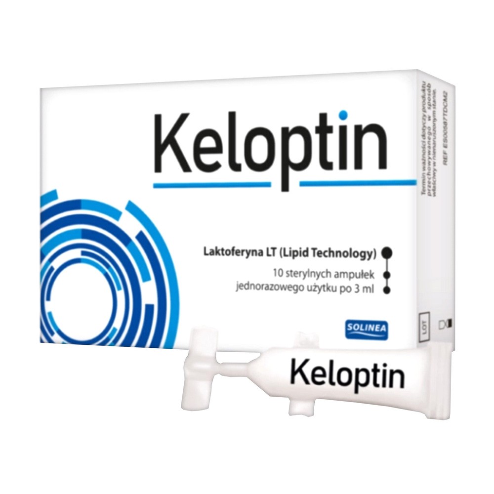 SOLINEA SP. Z O.O. SP.K. Keloptin krem 10 sterylnych ampułek po 3 ml 9098189