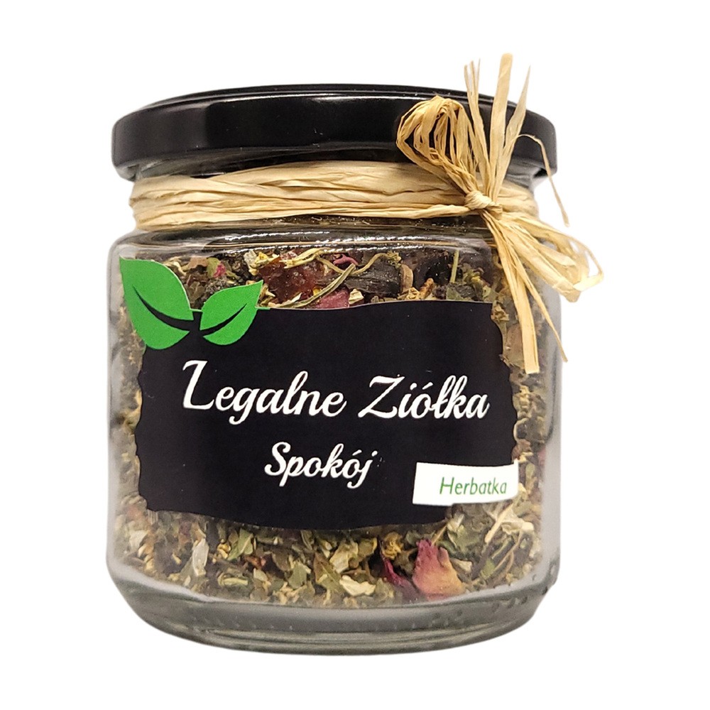 Herbata w słoiczku Spokój 50g / Legalne Ziółka