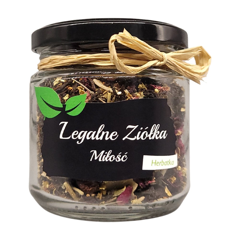 Herbata w słoiczku Miłość 50g / Legalne Ziółka