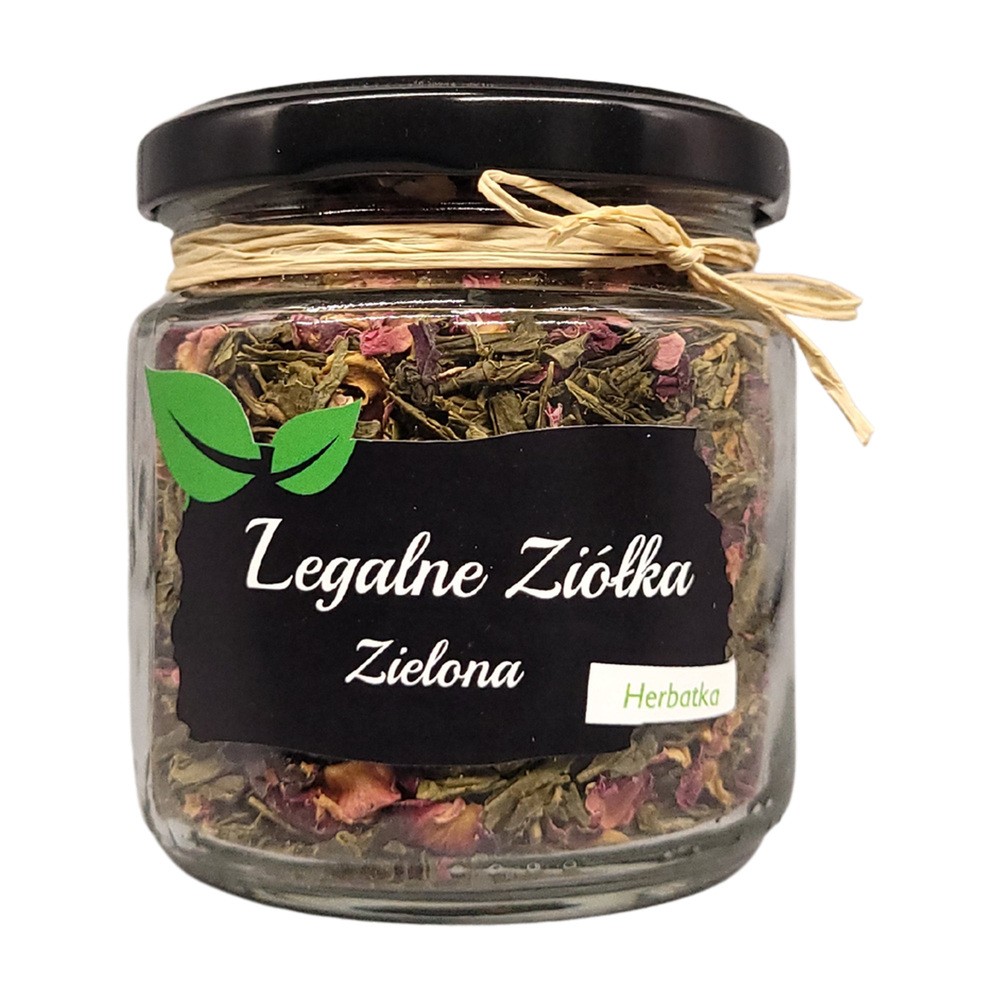 Herbata zielona Legalne Ziółka płatki róż 50 g