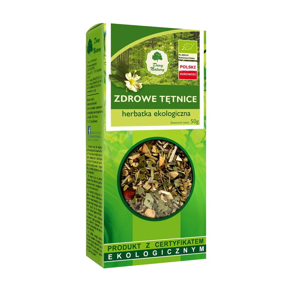 Dary Natury herbatki BIO Herbatka zdrowe tętnice bio 50 g - BP-5903246864076