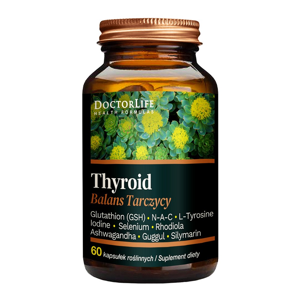 Doctor Life Thyroid Balance suplement diety wpierający tarczycę 60 kapsułek