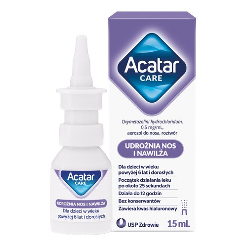 Acatar Care aerozol do nosa 15 ml