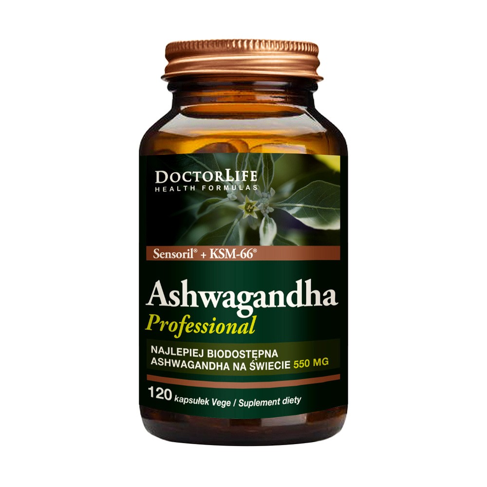 DOCTOR LIFE DOCTOR LIFE Ashwagandha KSM-66 60 kaps