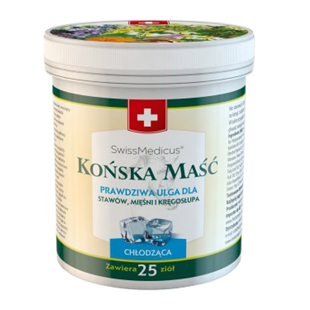 HERBAMEDICUS SwissMedicus Końska Maść Chłodząca 250Ml HM283
