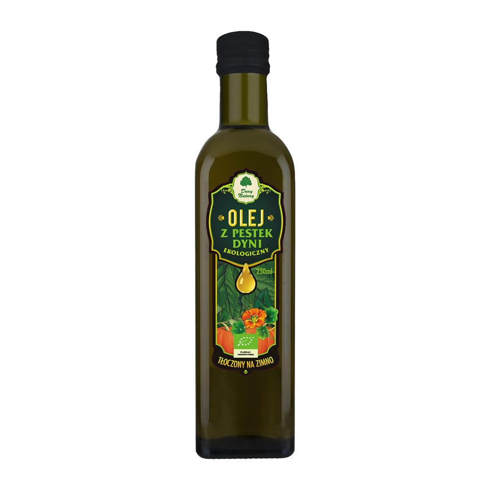 DARY NATURY - inne BIO DARY NATURY inne BIO OLEJ Z PESTEK DYNI VIRGIN BIO 250 ml DARY NATURY 5902581616203