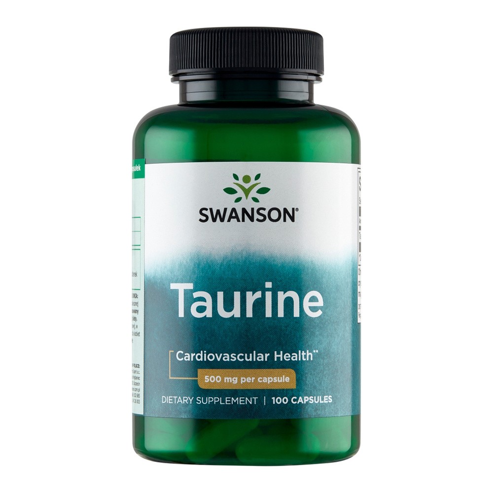 Swanson Health Products Tauryna 500mg 100 kapsułek 1121507