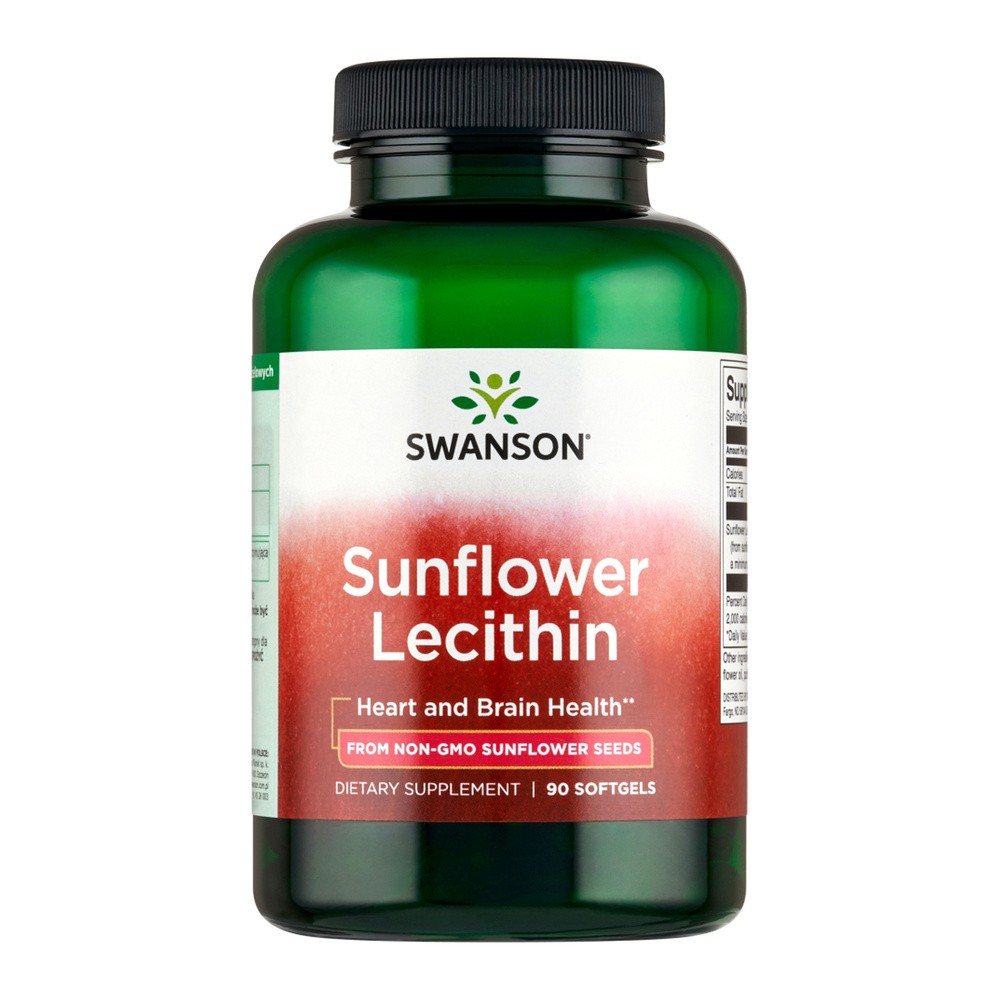 SWANSON Lecytyna słonecznikowa 1200 mg 90 kaps 7059839