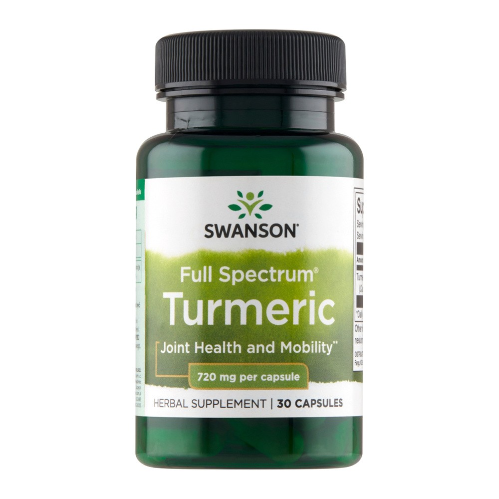 SWANSON Turmeric 720mg 30 kaps