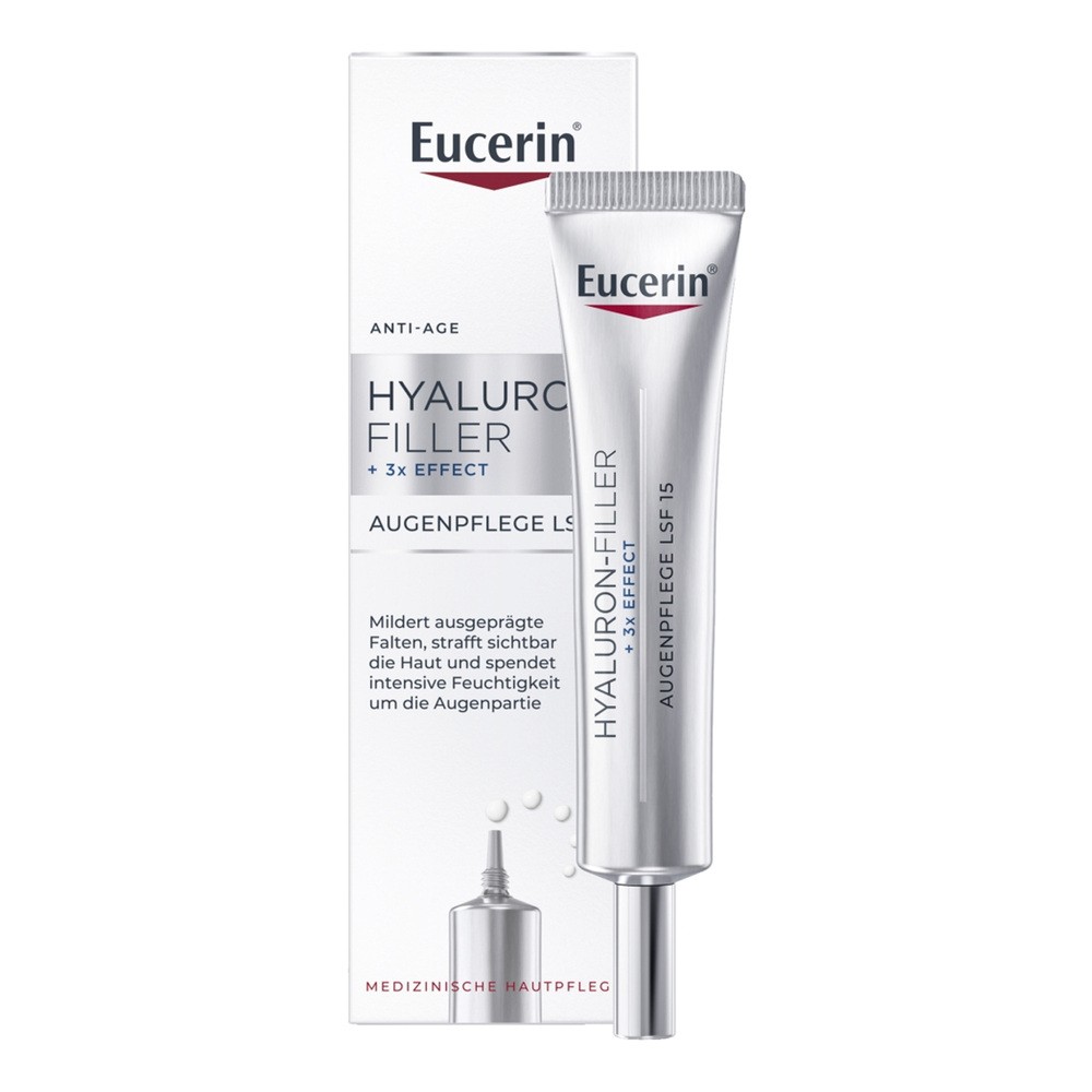 Eucerin Hyaluron-Filler Eye Cream SPF15 15ml (Przeciwzmarszczkowy krem pod oczy