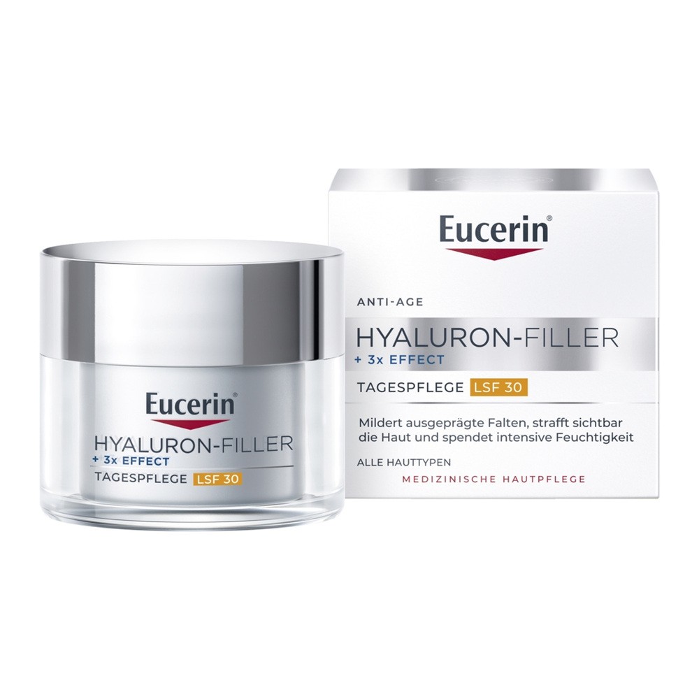 EUCERIN Hyaluron Filler Przeciwzmarszczkowy krem do twarzy na dzień SPF30, 50ml