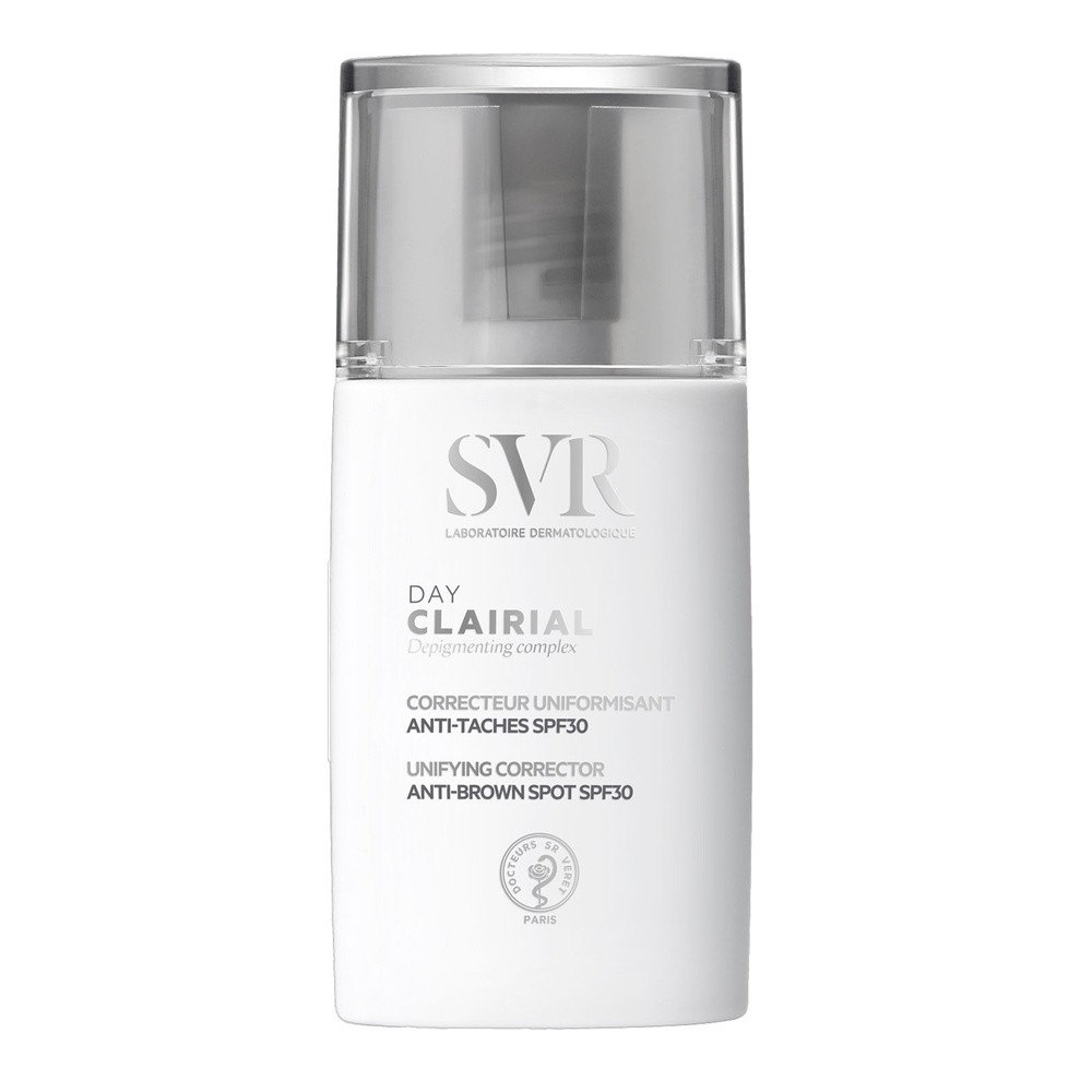 SVR Clairial Day ujednolicający krem redukujący przebarwienia spf30 30 ml