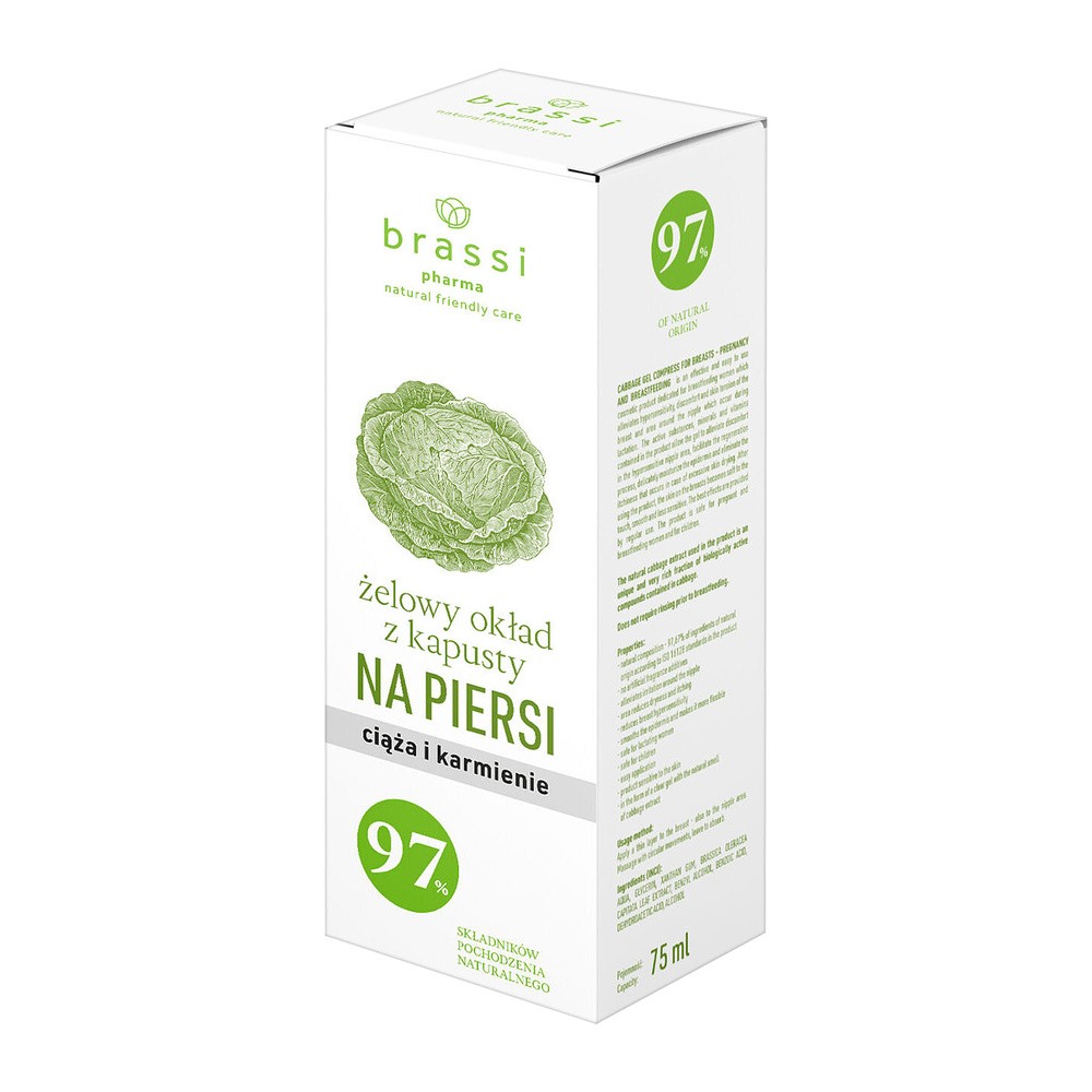 EUROIMPEX POLSKA SP. Z O.O. EUROIMPEX POLSKA SP Z O.O Żelowy okład z kapusty na piersi Brassi Pharma 75ml