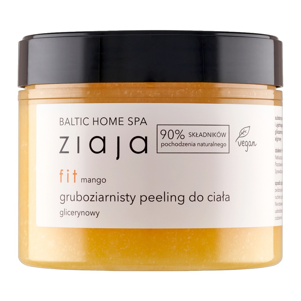 ZIAJA Baltic Home Spa Fit peeling do ciała glicerynowy gruboziarnisty Mango 300ml