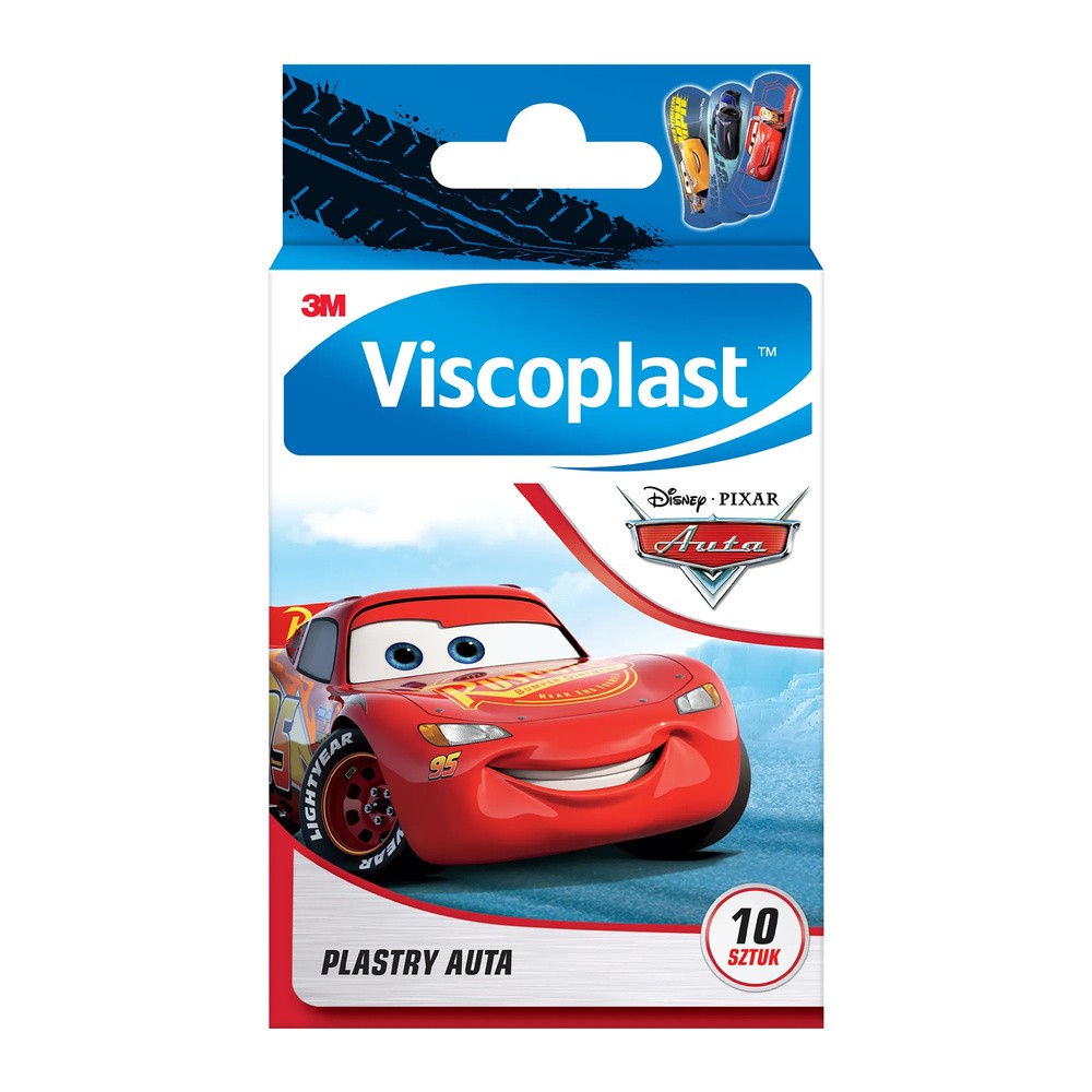 3M Zestaw plastrów Auta x 10 szt
