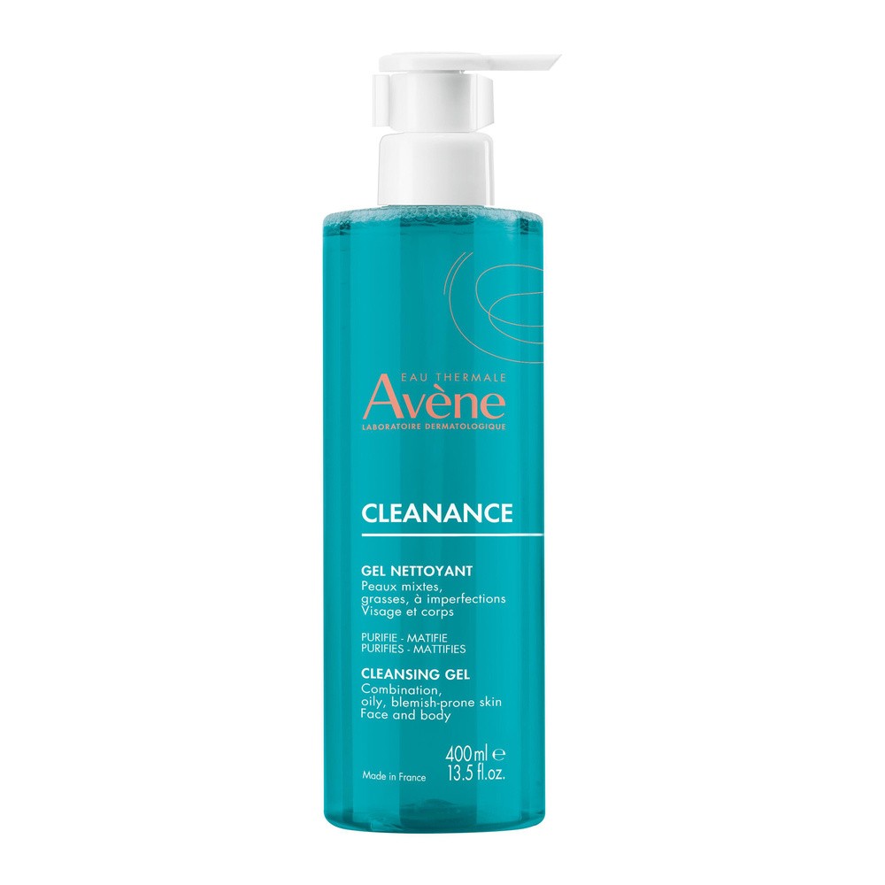 Avene PIERRE FABRE DERMO-COSMETIQUE POLSKA SP Z O.O EAU THERMALE CLEANANCE Żel oczyszczający do skóry tłustej z niedokonałościami 400 ml 7070522