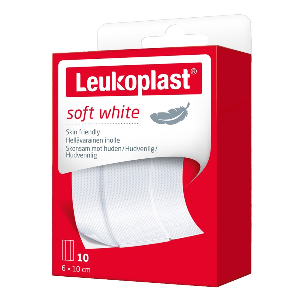 ESSITY POLAND SP. Z O.O. ESSITY POLAND SP Z O.O Plastry Leukoplast Soft White 10 sztuk